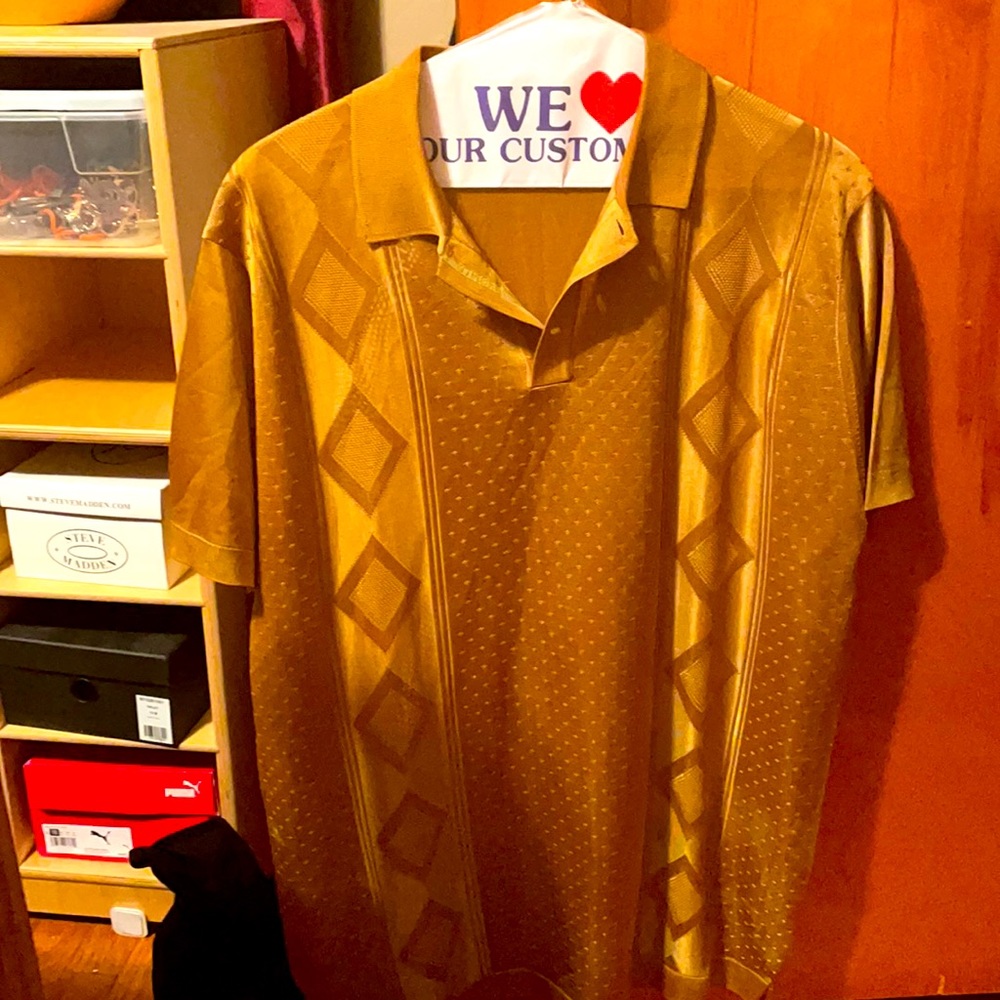 Pronto gold men’s sweater